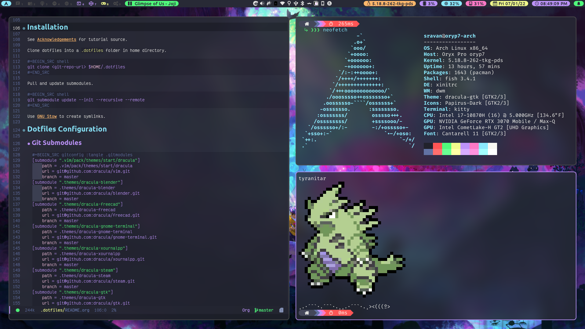 dwm flexipatch desktop setup